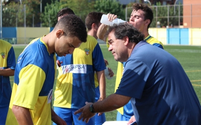 Quico Díaz, donant instruccions als seus homes | Pau Vituri